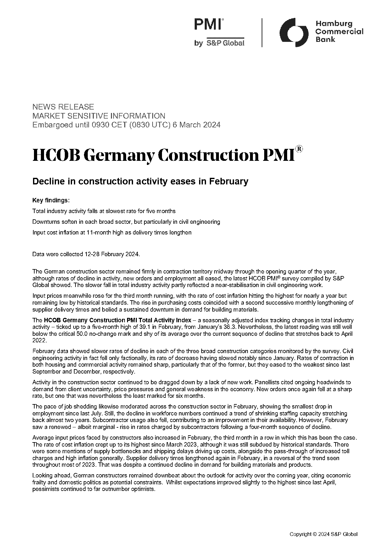 germany construction industry report